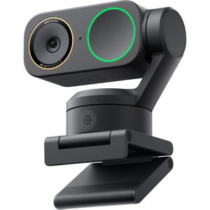 Insta360 Webcam Link 2 Pro, schwarz, neigbar & schwenkbar, USB-C, mit Dual-Mikrofon und KI-Tracking, 4K UHD (2160p)