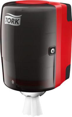 TORK Innenabrollungsspender, schwarz/rot