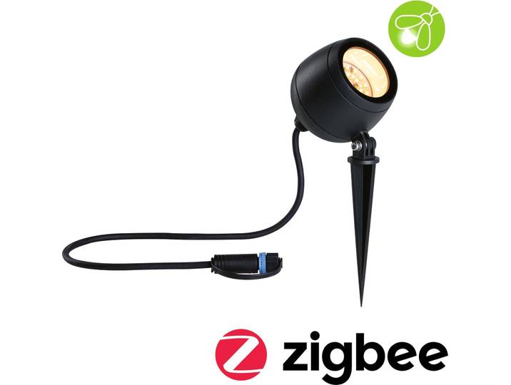 Paulmann Plug & Shine Projecteur LED de jardin Kikolo respectueux des insectes