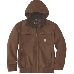 Carhartt,  Gewaschene Enten-Aktivjacke, Rot (M)