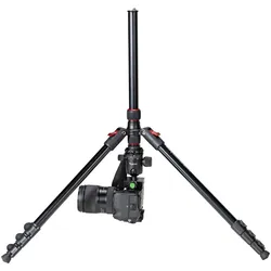 SmallRig 3474C CT 20 Aluminium Alloy Tripod (Kunststoff, Metall), Stativ, Schwarz