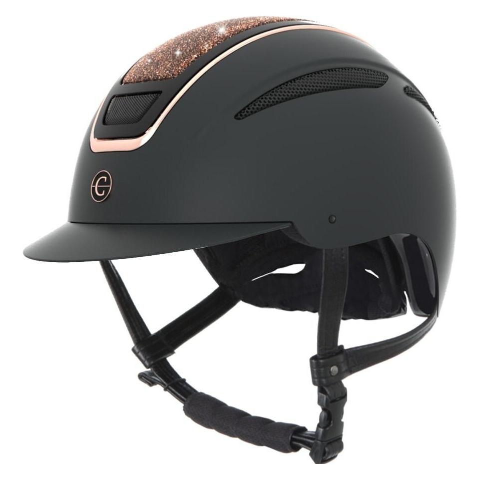 Kerbl Reithelm Elite Polo, rosegold, M 56-58 cm (56 - 58 cm) (3230172)