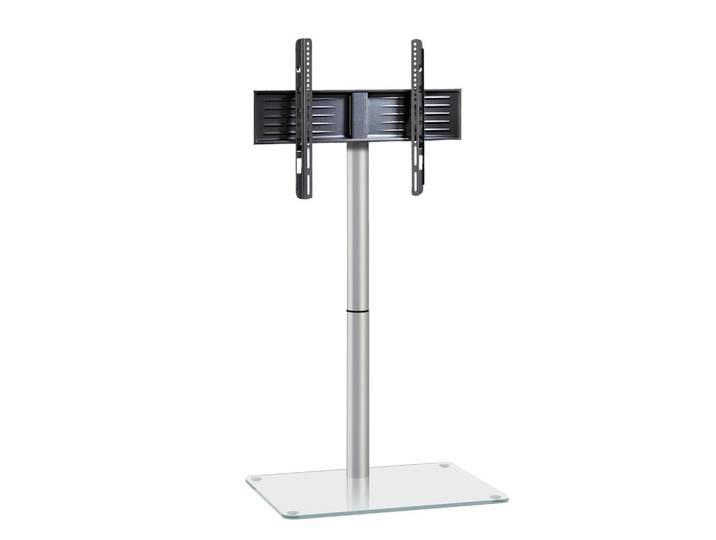 TV-Rack Alani Klar/Alufarben