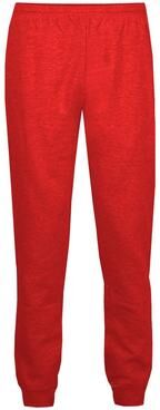 Badger Sport 1215 Athletic Fleece Jogger Pant in Red size 4XL   Cotton/Polyester Blend 121500B, 121500, BG1215