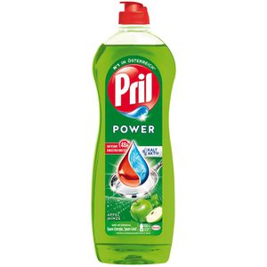 Pril Spülmittel Original Apfel & Minze, selbstaktive Fettlösekraft, kaltaktiv, Flasche, 750 ml