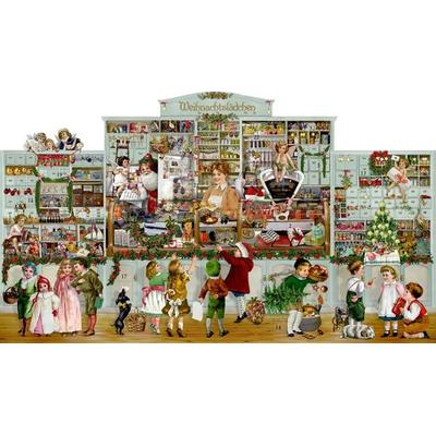 Aufstell-Adventskalender – Das Weihnachtslädchen