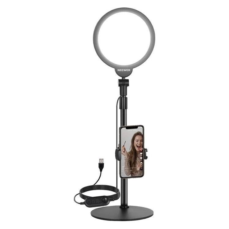 Neewer R06 18cm Round LED Phone Selfie Kit (Ringlicht) (70581986)