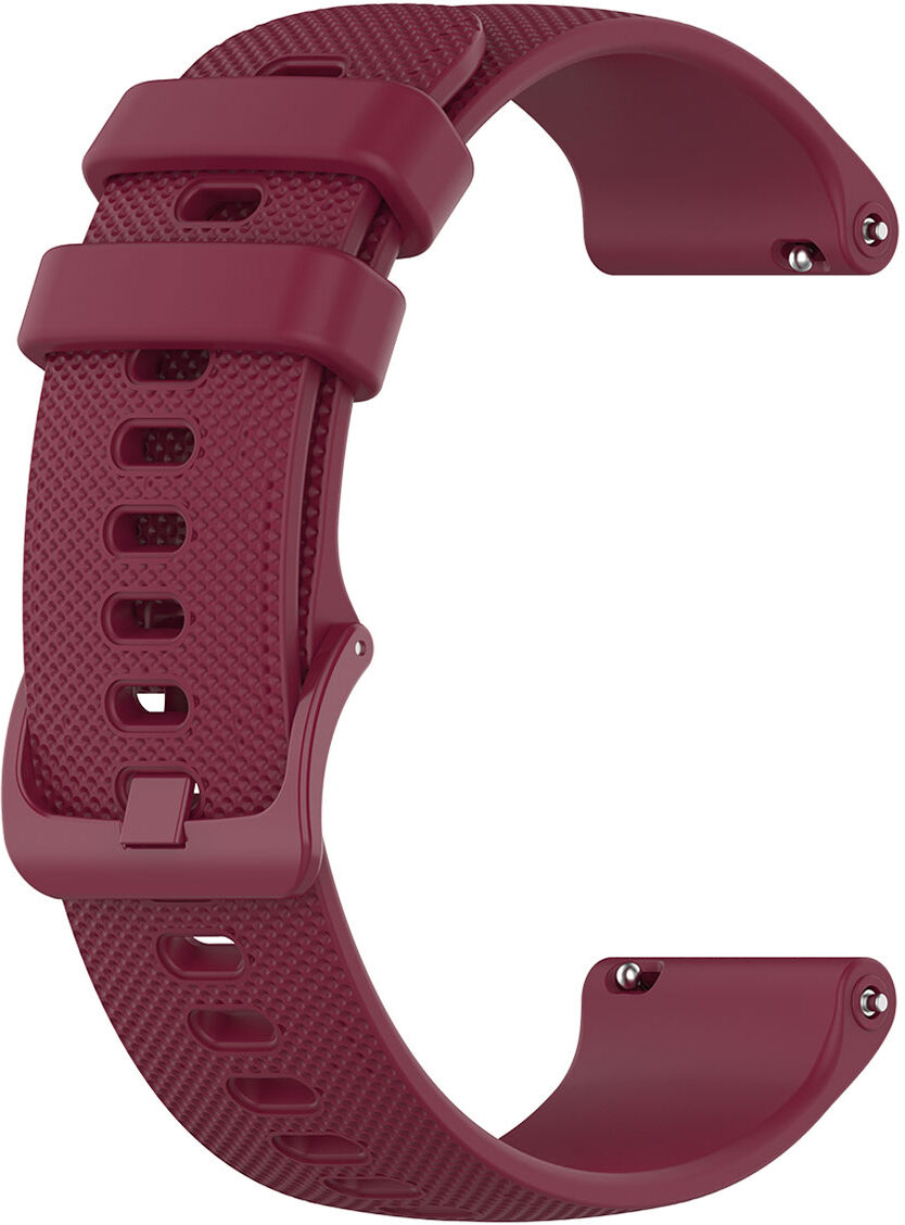 Tiera Suunto Run silikonarmband vinröd