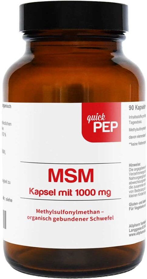 ALLPHARM Quickpep MSM 1.000 Kapseln