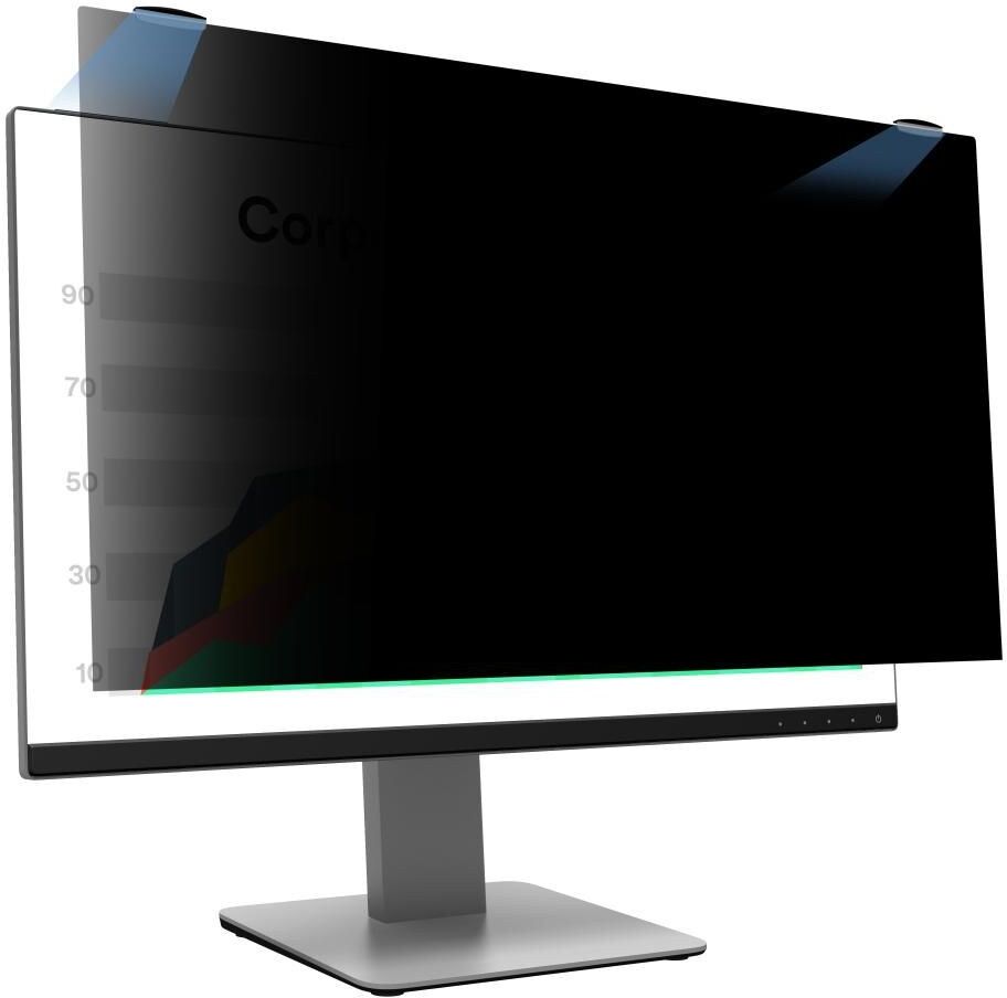 3M Privacy Filter for 23.8in Full Screen Monitor with COMPLY Magnetic Attach, 16:9, PF238W9EM