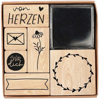 Stempel-Set Von Herzen, Nonbook von , Brunnen Verlag GmbH