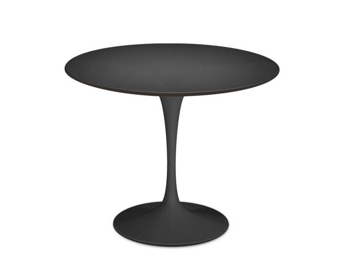 Ess-Tisch Saarinen Tulip Knoll International schwarz, Designer Eero Saarinen, 73x0 cm