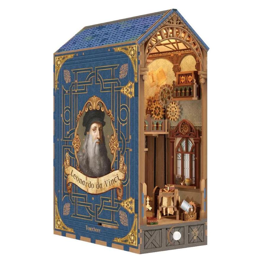 Tonecheer Leonardo Da Vinci - Book Nook (63994752)