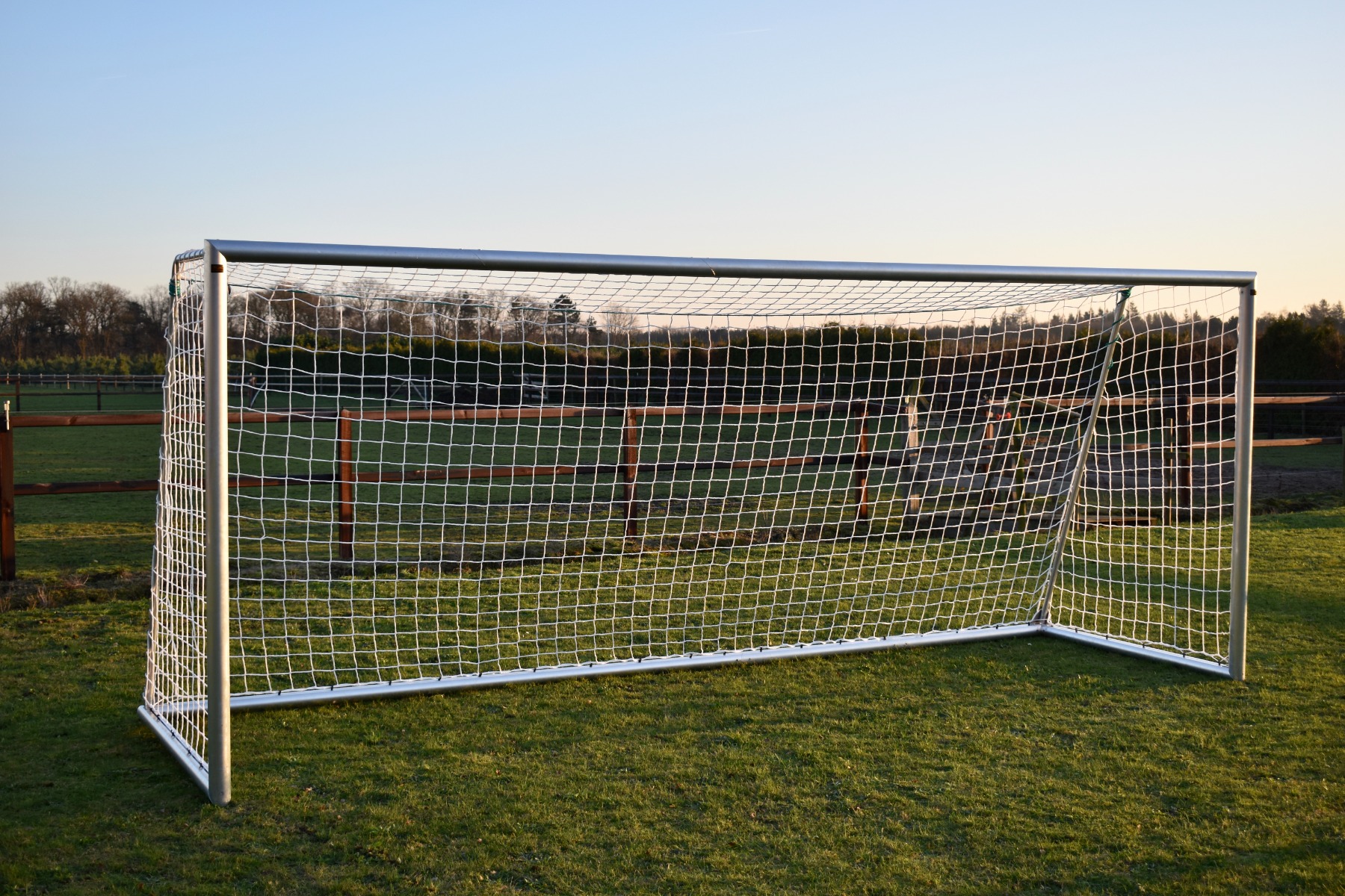 Aluminium Soccer Goal - 500x200 - Professional - Incl. net