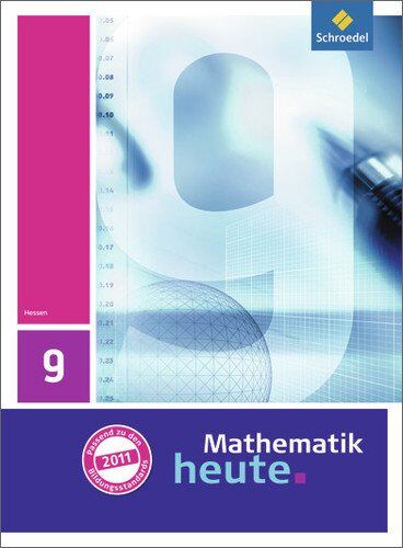 Heinz Griesel - Mathematik heute - Ausgabe 2011 für Hessen: Schülerband 9 - Preis vom 04.10.2026 03:51:26 h