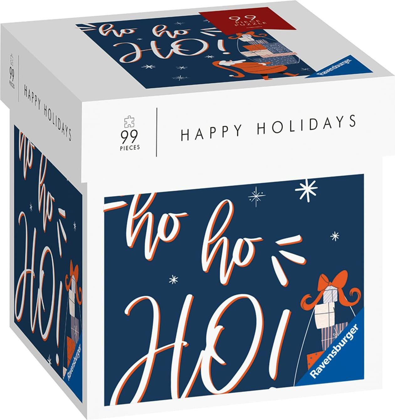 Ravensburger Puzzel 17353 Happy Holidays Ho Ho Ho! - 99 stukjes