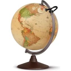 Tecnodidattica, Globus, Nova Rico - Mappamondo 25 cm Luminoso Stile Antico Marco Polo (25 cm)