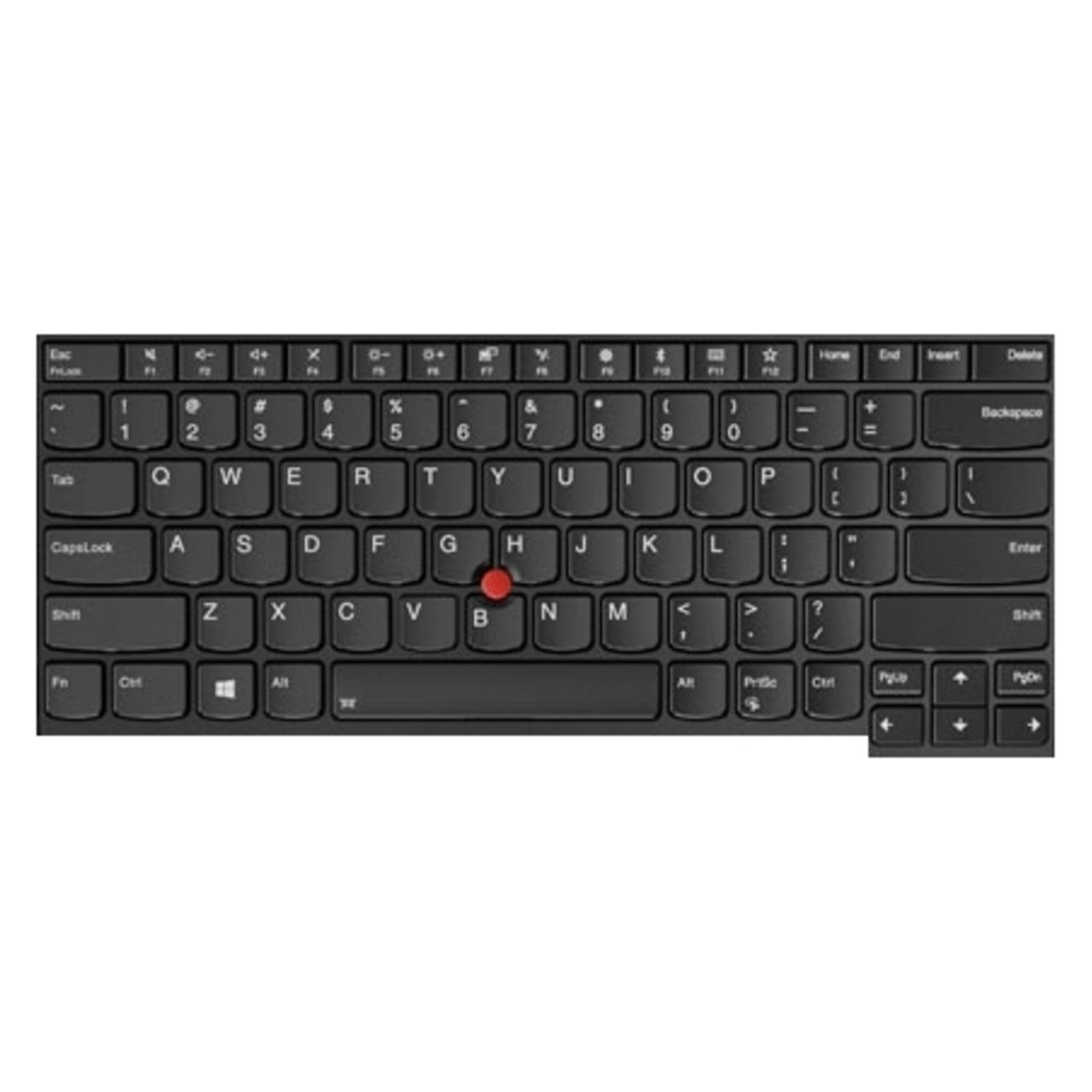Lenovo Keyboard T470 Backlit US INT (01AX599)
