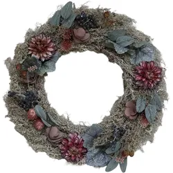 Chic Antique Fleur Blumenkranz mit Kiefer, D46/B8,5 cm
