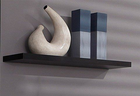 Wandregal HÖLTKEMEYER "Aqua", schwarz, B:100cm H:3,2cm T:22cm, Regale, Wandregal, Breite 80/100/120 cm schwarz B/H/T: 100cm x 3,2cm x 22cm, Breite 100cm