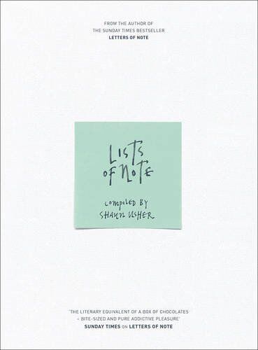 Shaun Usher - Lists of Note - Preis vom 09.10.2026 07:28:09 h