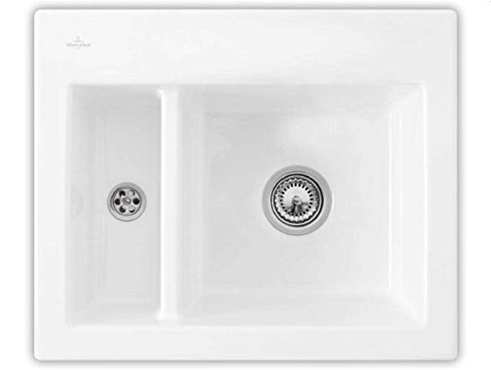 Villeroy & Boch Subway XM Flat Weiß (alpin) Keramikspüle Flächenbündig Küche