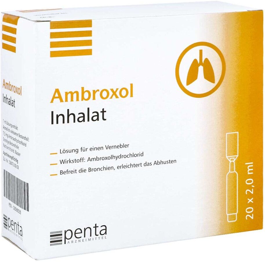 Ambroxol Inhalat 15mg/2ml