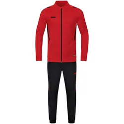 Jako Trainingsanzug Polyester Challenge rot/schwarz L