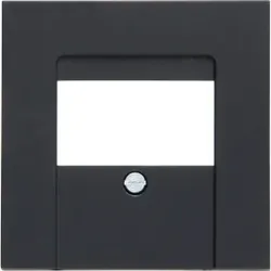 Kopp 373015182 ATHENIS - TDO-Abdeckung, 1-3 Anschlüsse, Farbe: anthrazit