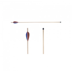 holzspielerei Sportpfeil mit Pfropfen 50 cm 279559