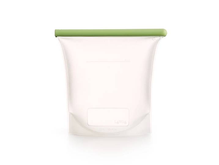 Lékué Sac réutilisable en silicone vert Lékué 1,5 L