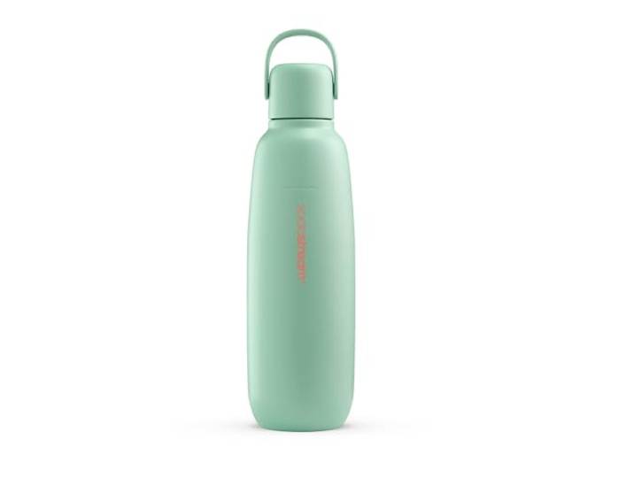 Sodastream Fizz & Go Gourde Isotherme Inox 0\,9L Vert Menthe Sodastream Fizz & Go Gourde Isotherme Inox 0\,9L Double Paroi\, Garde Chaud/Froid 12h Vert Menthe