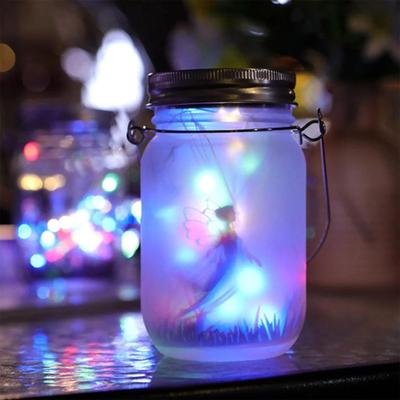 Uplifted Finds Solar Lantern Fairy Light Outdoor Garden Hanging Lamp Waterproof LED Decoration multicolor
