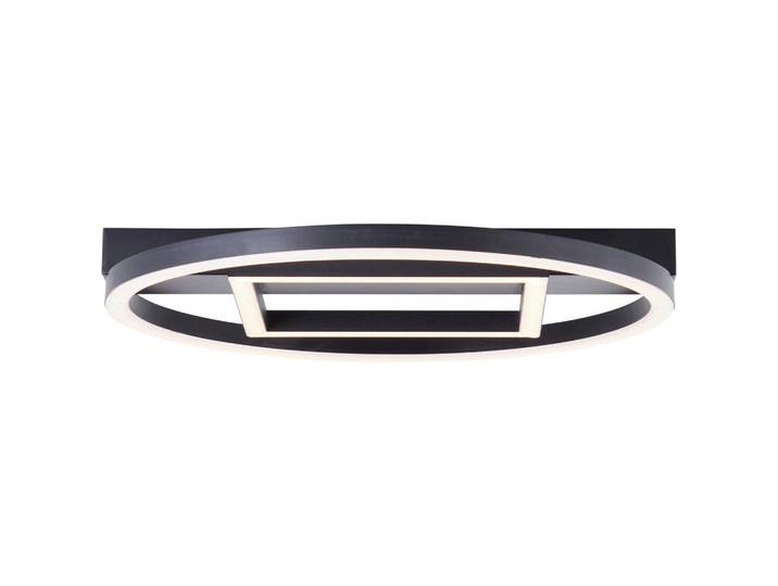 Brilliant Led-Paneel, Schwarz, Metall, Kunststoff, 39x5 cm, Lampen & Leuchten, Innenbeleuchtung, Deckenlampe, LED-Paneele