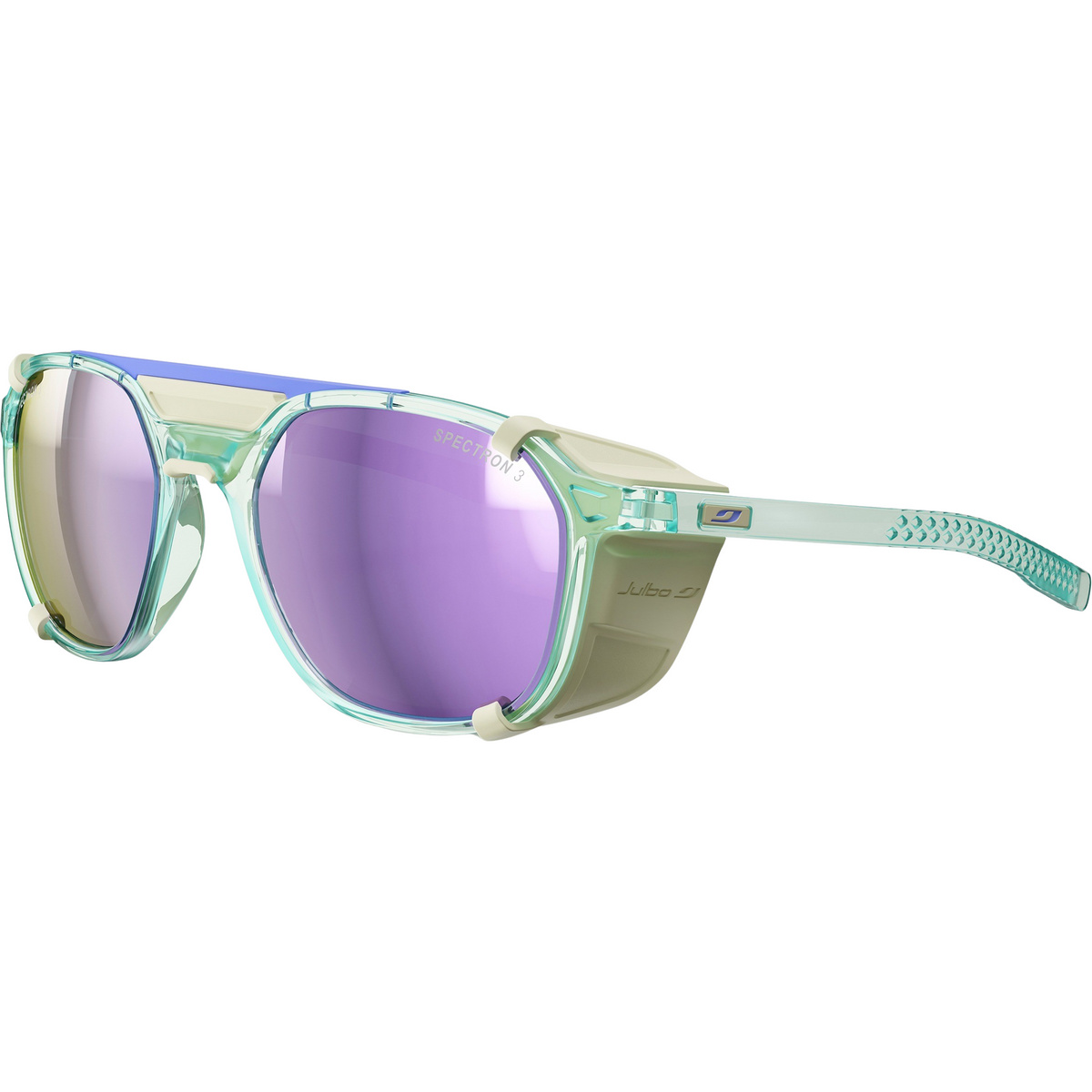 Julbo Slack Cover Spectron 3 Gletscherbrille (Größe L, grau)