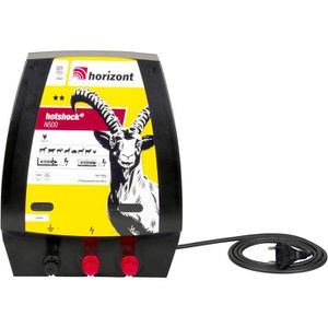 Horizont Weidezaungerät hotshock N500, 10614, 230 V Netzbetrieb, Zaunlänge bis 120 km
