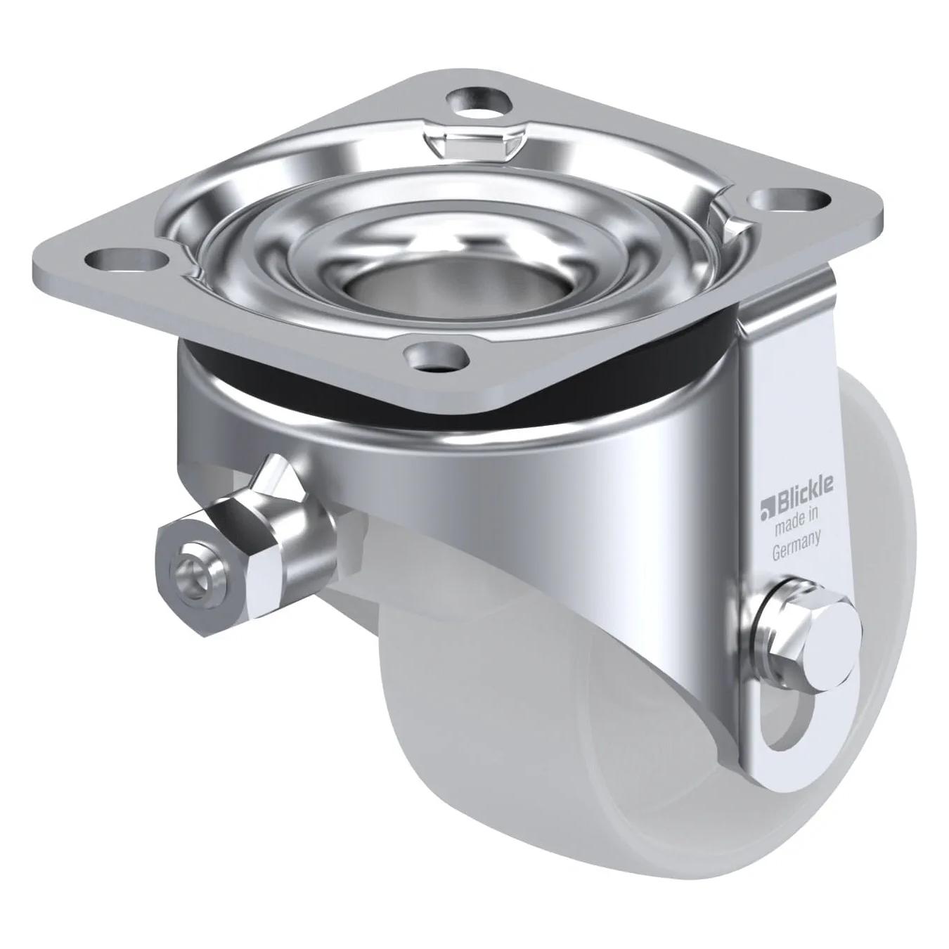 Blickle 911713 HRLK-PO 82G-VS Stahlblech-Nivellierrolle Rad-Durchmesser: 80 mm Tragfähig (911713)