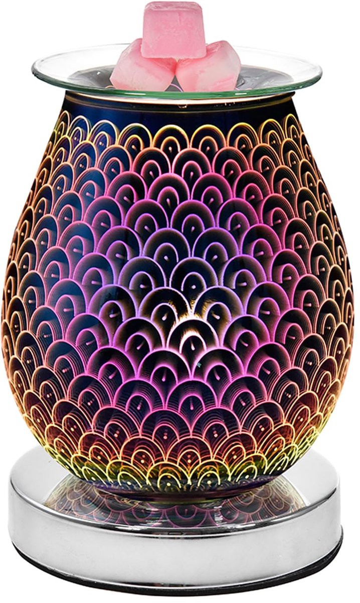 Wax Lume 3D Elektrische Wax Melt Warmer met Touch Control - Vlamloze Wax Smelt Brander