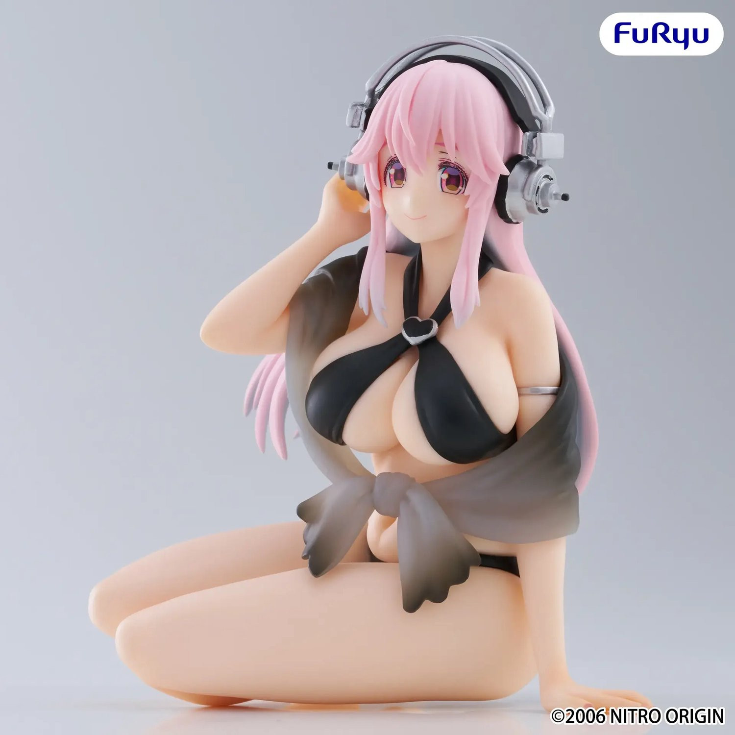 FuRyu Super Sonico Noodle Stopper - Zwart Badpak
