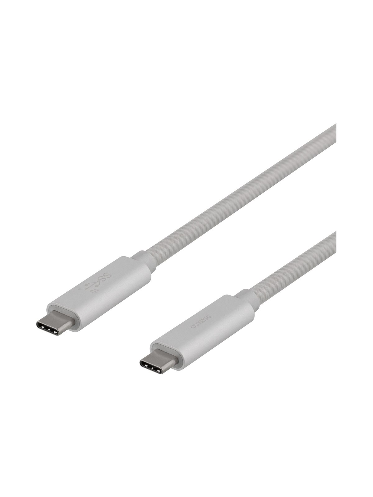Deltaco USBC-1417M - USB-C cable - USB-C to USB-C - 1 m