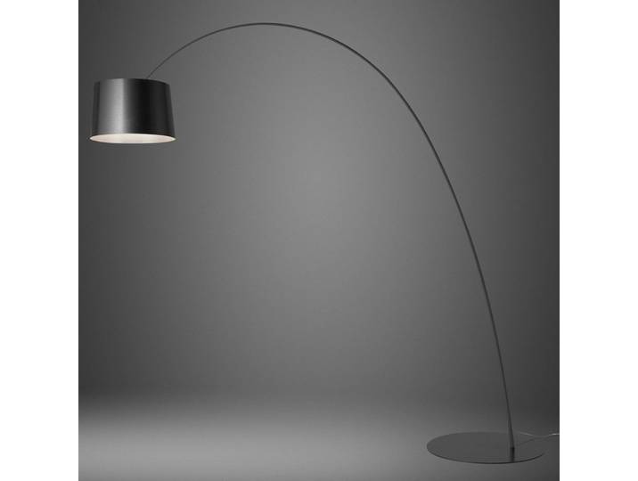 Twiggy MyLight LED-Stehlampe, graphit, CCT - Foscarini Twiggy LED MyLight - Wohnzimmer - Design - Kunststoff - Einflammig
