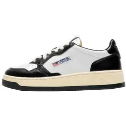 Autry Medalist Leather Low Black White - 40