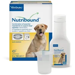 VIRBAC Nutribound Lösung zum Einnehmen für Hunde in der Rekonvaleszenz 3x150ml