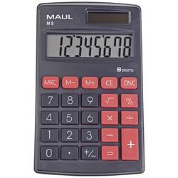 Maul M 8 Taschenrechner Schwarz Display (Stellen): 8 batteriebetrieben, solarbetrieben 7261090