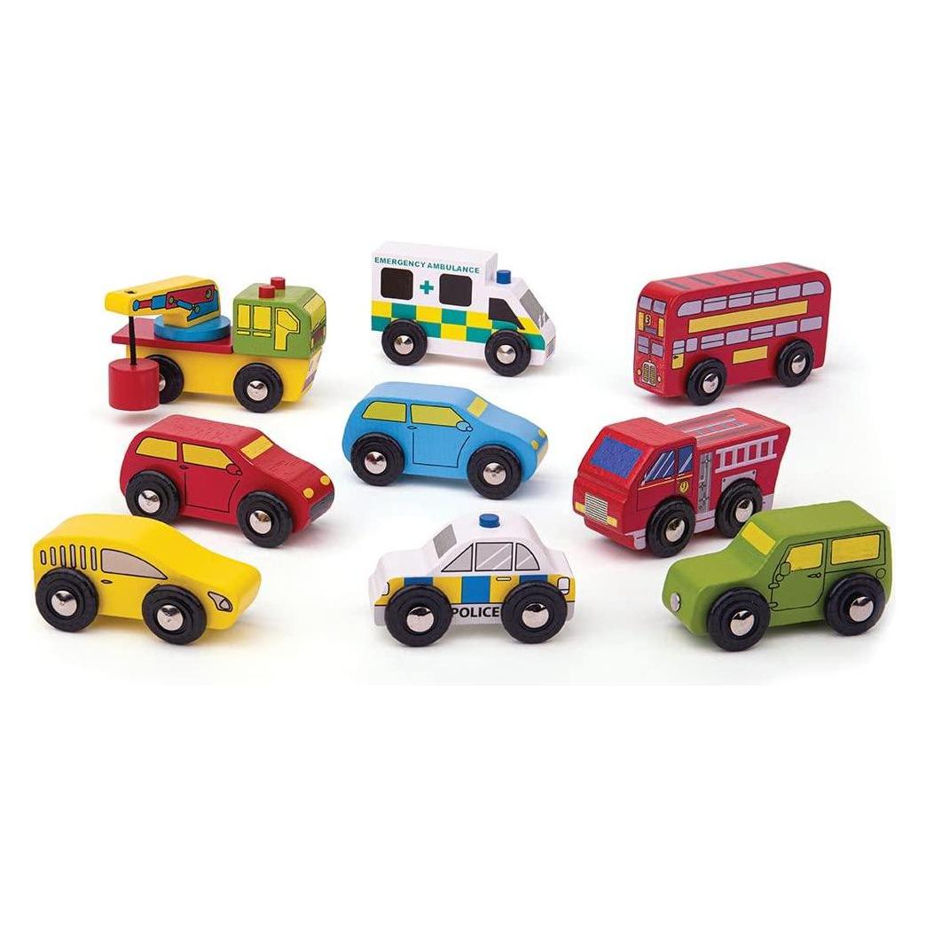 Bigjigs Fahrzeuge aus Holz (BJT060)