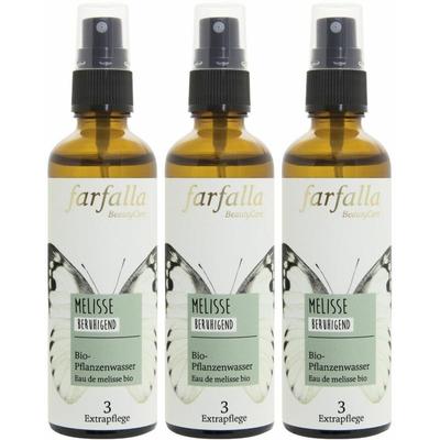 Farfalla Bio-Pflanzenwasser Melisse Spr 75 ml x3 3x75 Spray