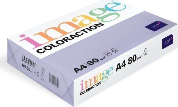 Image Coloraction A4, 80g, 500ark, Mid Lilac