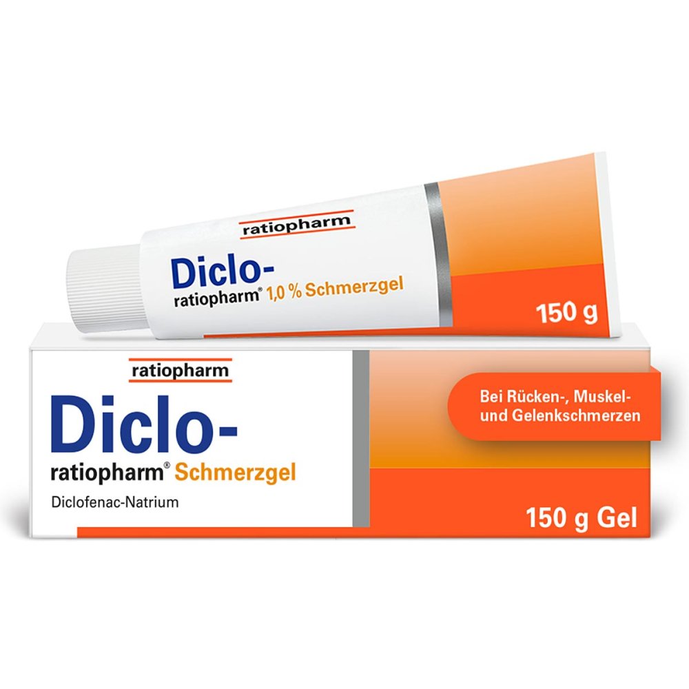 ratiopharm GmbH Diclo ratiopharm Schmerzgel 10929990
