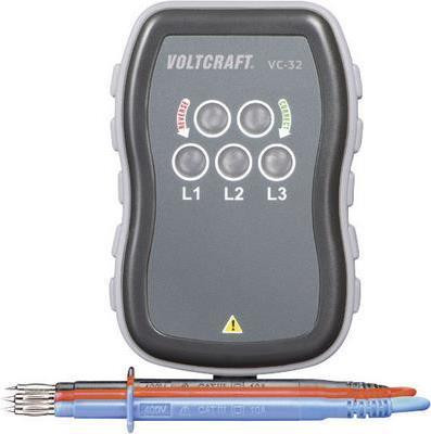 Voltcraft VC-32 Rotatiefeldtestapparaat CAT III 440 V