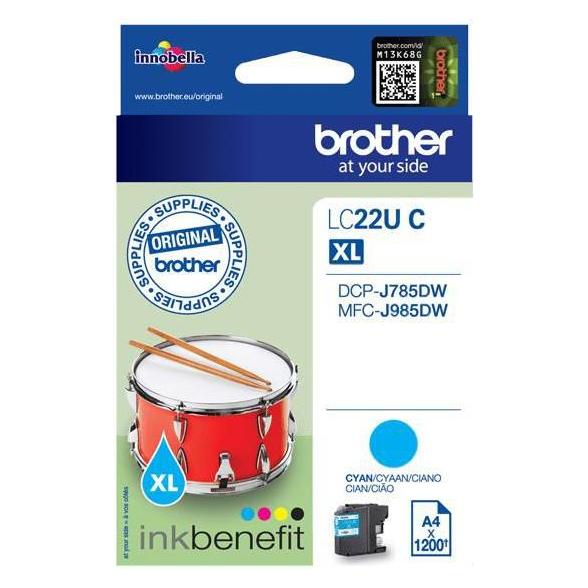 Brother Ink Cartridge Original High (LC-22UC)